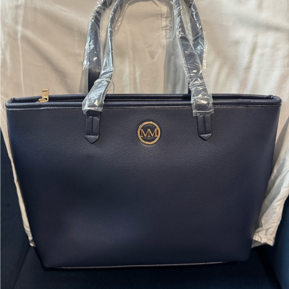 Navy Blue Tote Bag